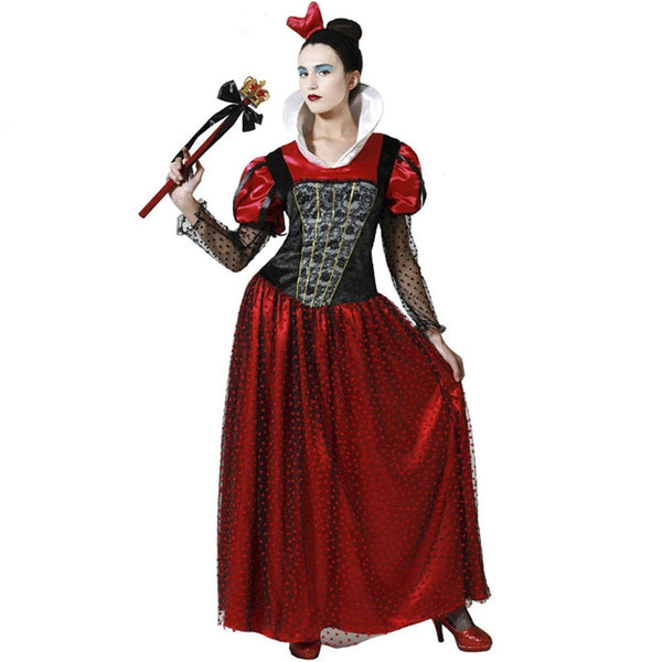 FIESTAS GUIRCA Costume Regina Di Cuori Per Bambina (5-6 Anni, Altezza 110-115 Cm) - Vestito Da Fiaba Per Carnevale E Halloween - 2