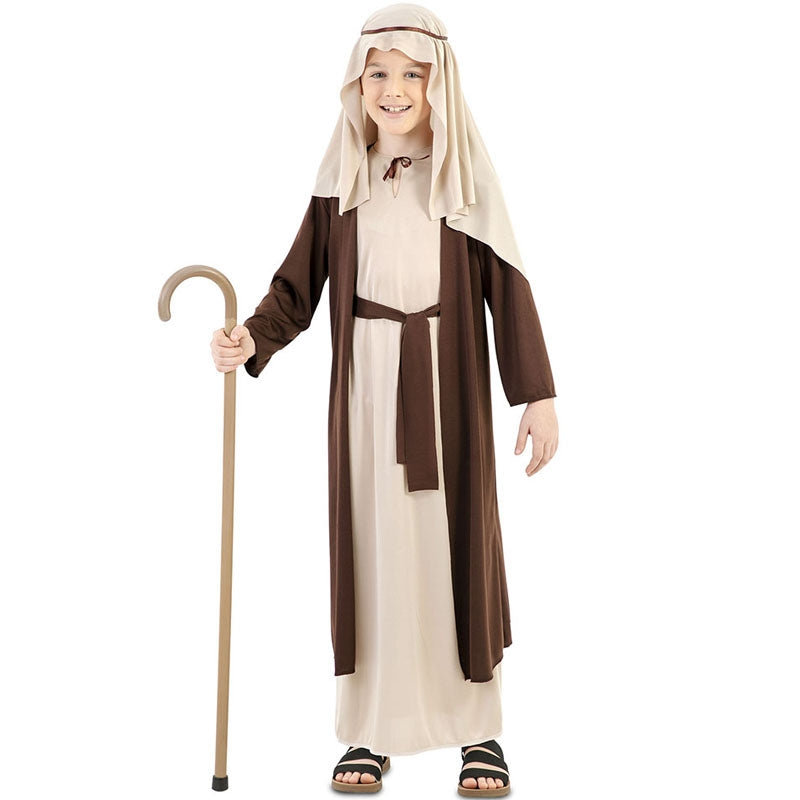 Vestito San Giuseppe Bambino Costume Pastorello Bambino Abito - Foto 10