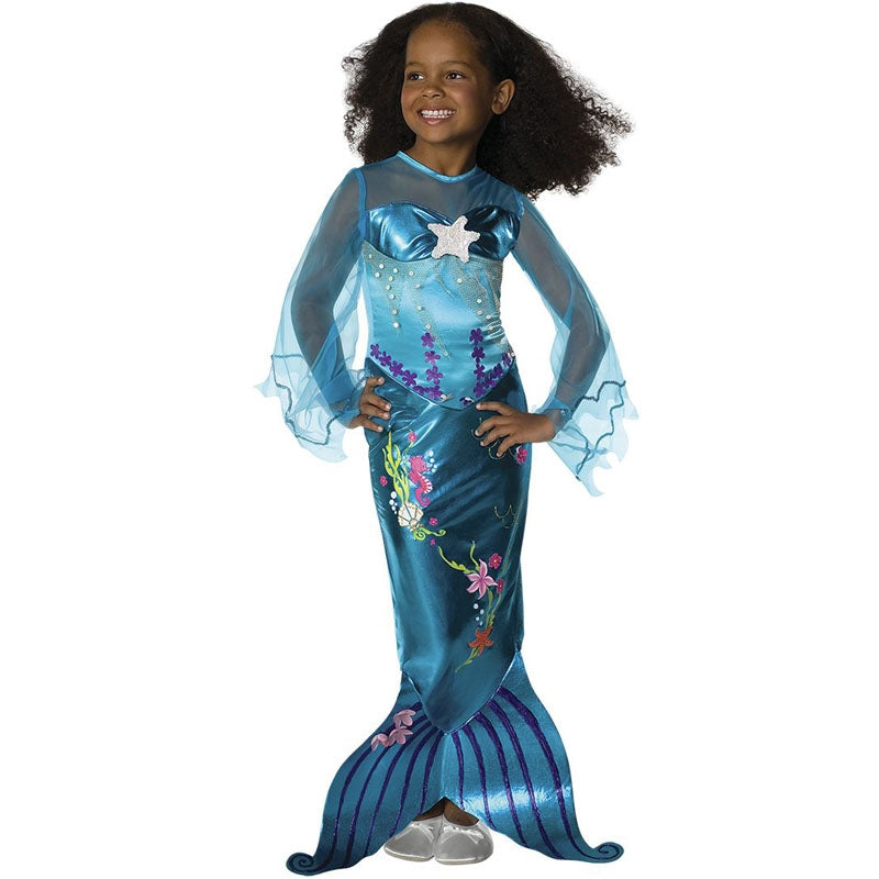 Sirenetta Disney Store Vestiti Carnevale Costume Carnevale Sirena