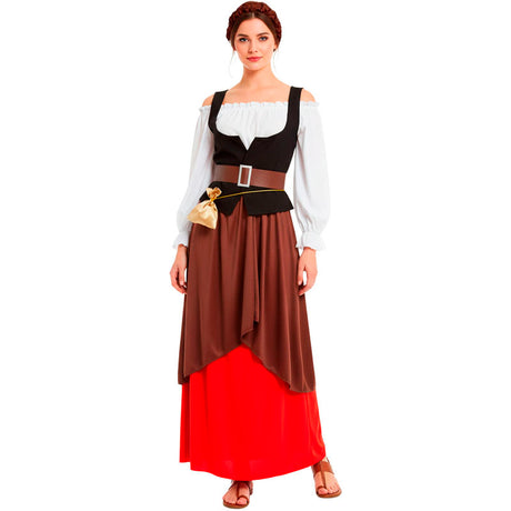 Disfraz de Tabernera Medieval para mujer Bis