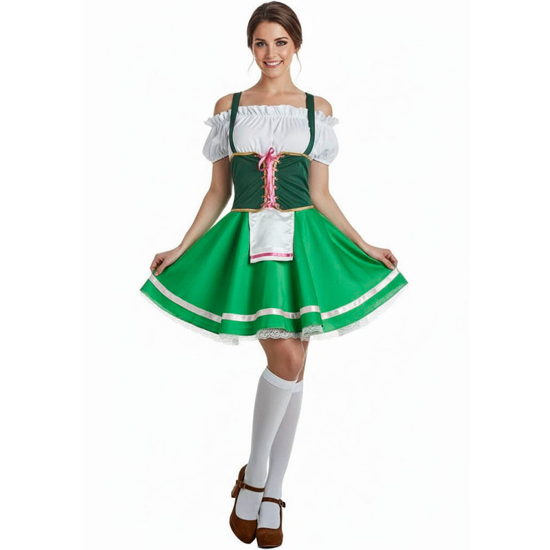Disfraz de Tirolesa Verde Bis