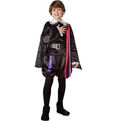 83530 Costume Mercoledì Addams Taglia L 10-12 Anni - Carnevale 83530 Costume Mercoledì Addams Taglia L 10-12 Anni - Carnevale