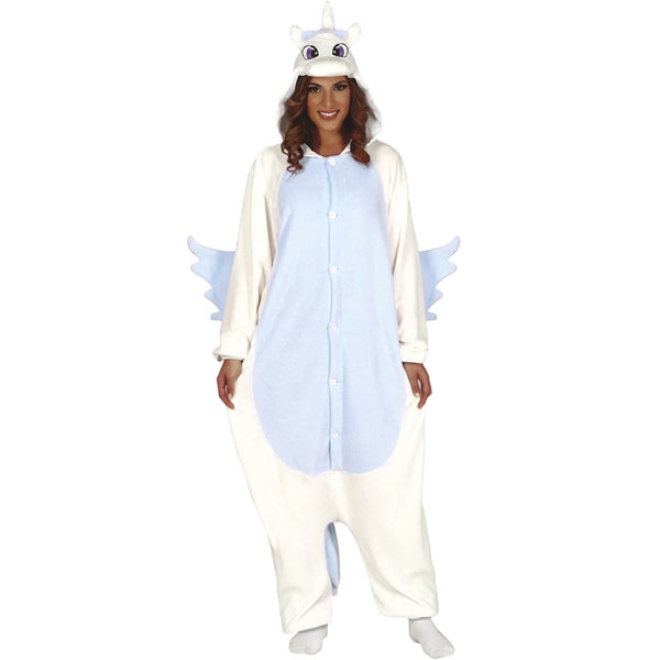 Costume Unicorno blu Kigurumi adulti Acquistare online