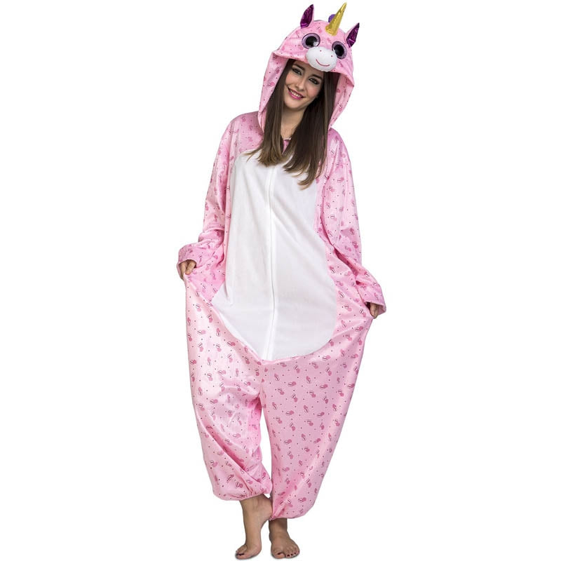 Costume Unicorno rosa Big Eyes adulti Acquistare online