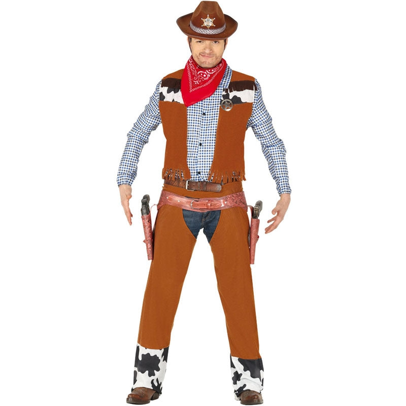 Costume da Cowboy Rodeo per uomo - Main Image