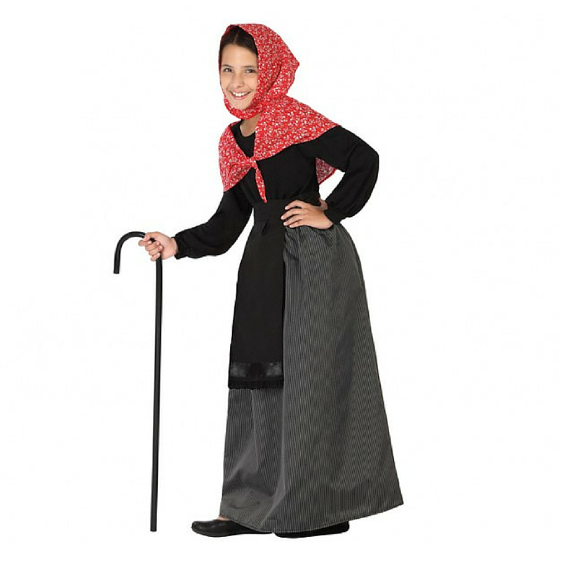 Costume Da Pastore Medievale Per Bambini – Set Completo Per Recita Di Natale, Taglie 3-12 Anni, Con Tunica E Accessori