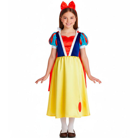 Disfraz del cuento de Blancanieves para niña Bis