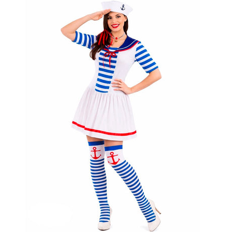 Disfraz de Marinera Ancla para mujer