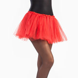 Falda tutú rojo niña