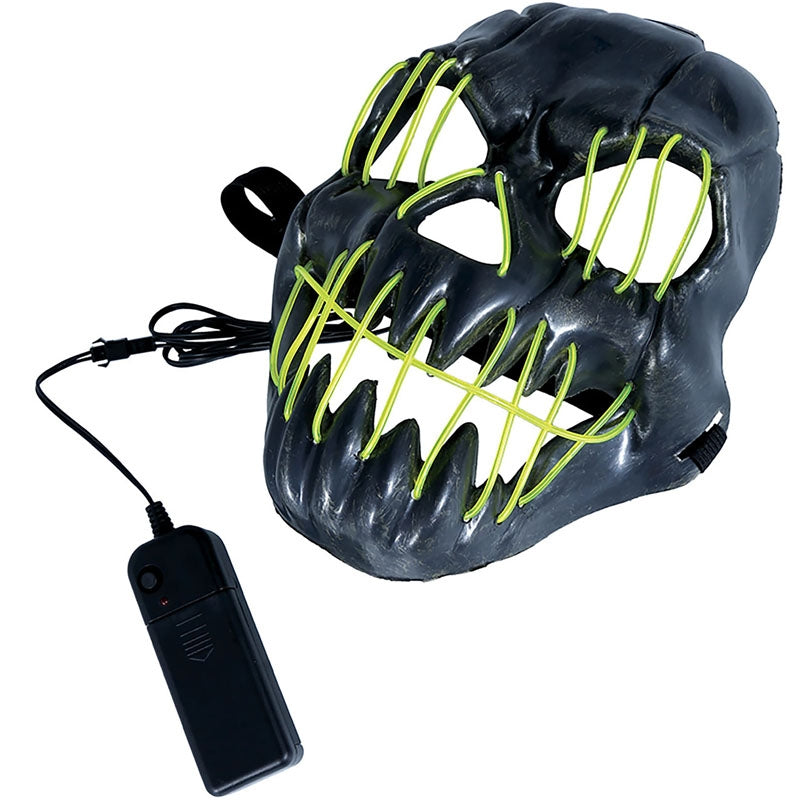 Maschera Sorriso La notte del Giudizio con luce | Accessori per