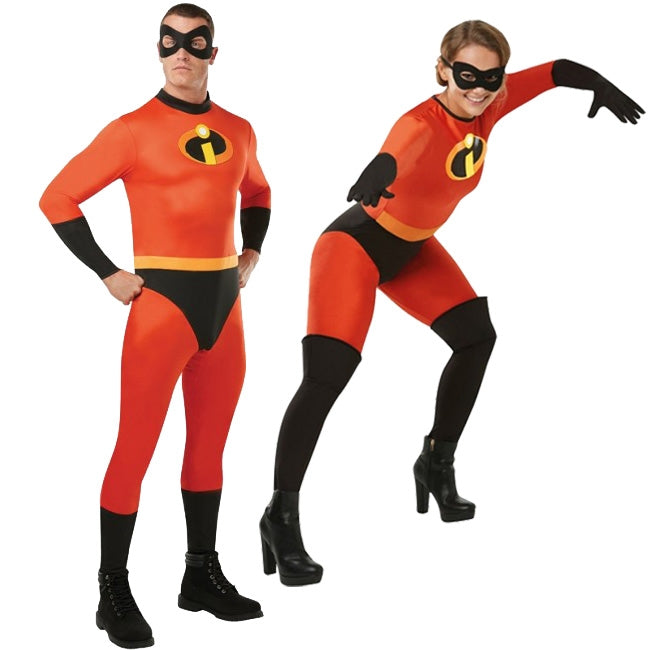 Vestiti di Carnevale di coppia Gli Incredibili online