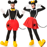 Mickey y Minnie con parche para disfrazarte en pareja