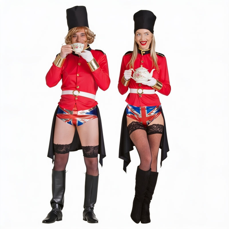 Costumi di coppia Guardie inglesi esibizioniste