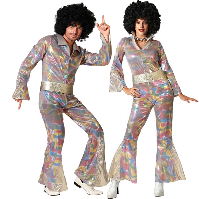 Costumi di coppia Disco Multicolore