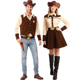 Costumi di coppia Sceriffi della Contea
