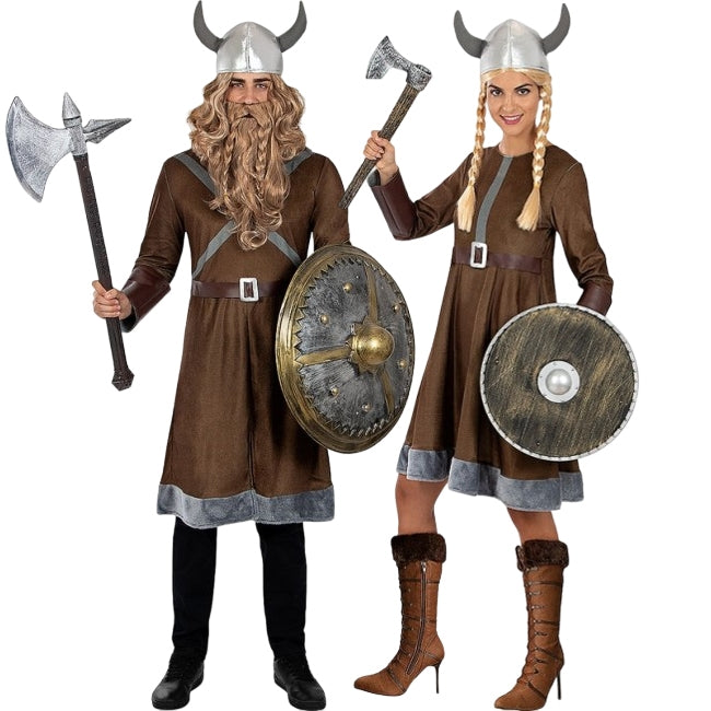 Costumi di coppia Vichinghi Norvegesi