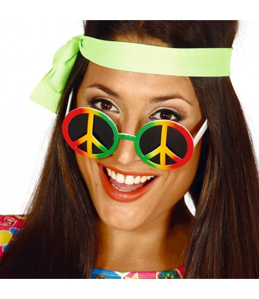 I più divertenti Occhiali hippy per feste in maschera