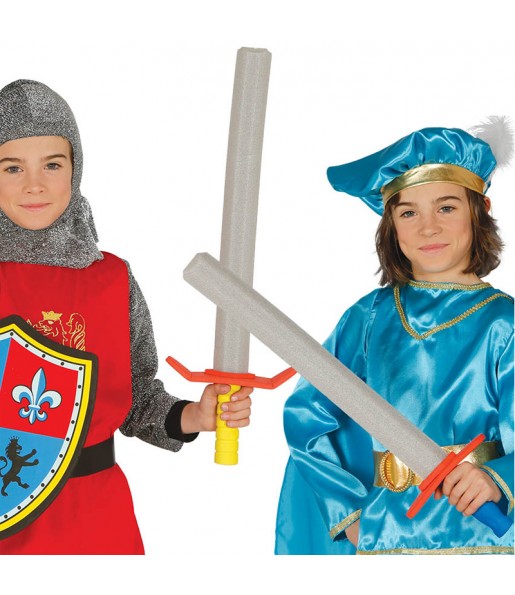 Il più divertente Spada medievale in gomma EVA per bambini per feste in maschera