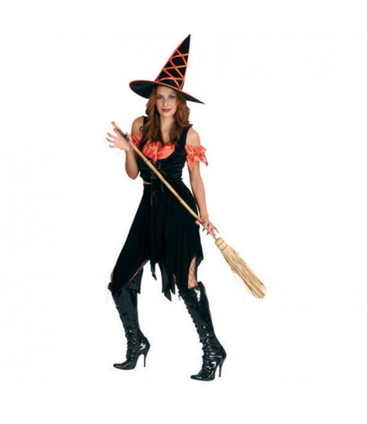 Costume Strega Halloween donna per una serata ad Halloween 