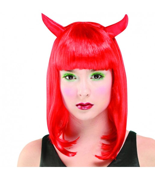 La più divertente Parrucca Demoniaca per feste in maschera