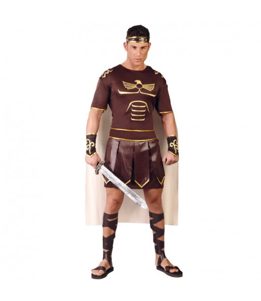 Travestimento Gladiatore di Roma adulti per una serata in maschera