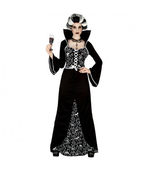 Costume Vampira Royal donna per una serata ad Halloween 