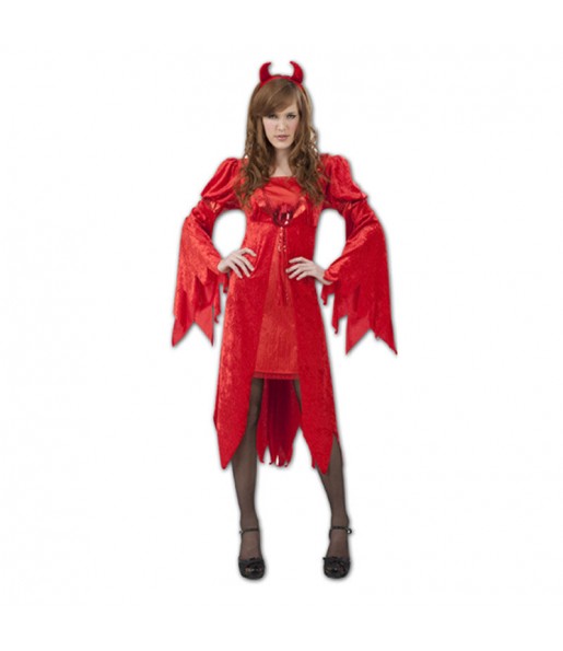 Costume Diavolessa Malvagia donna per una serata ad Halloween 