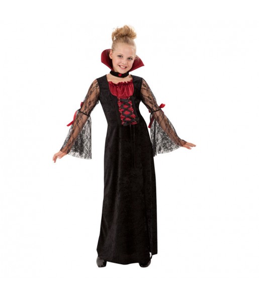 Vestito Vampiro gotico bambine per una festa ad Halloween