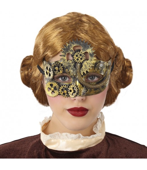 Maschera vittoriana Steampunk per poter completare il tuo costume Halloween e Carnevale