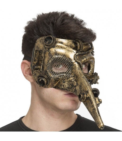 Maschera Steampunk per poter completare il tuo costume Halloween e Carnevale