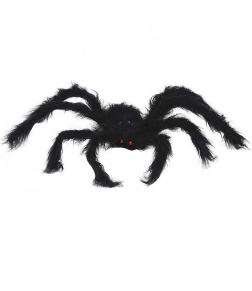 Ragno nero 50 cm per Halloween