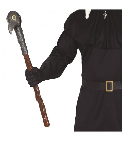 Bastone della peste nera con parti staccabili per completare il costume di paura