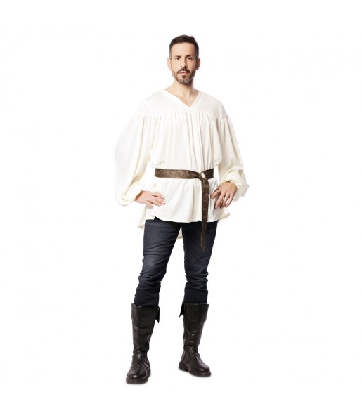 Camicia medievale da uomo per completare il costume
