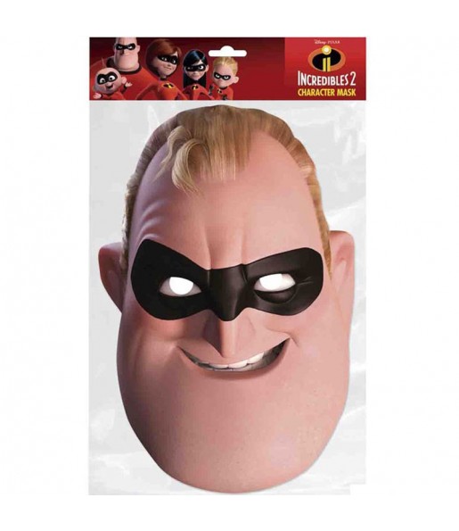 Maschera Bob Gli Incredibili per bambino per poter completare il tuo costume Halloween e Carnevale
