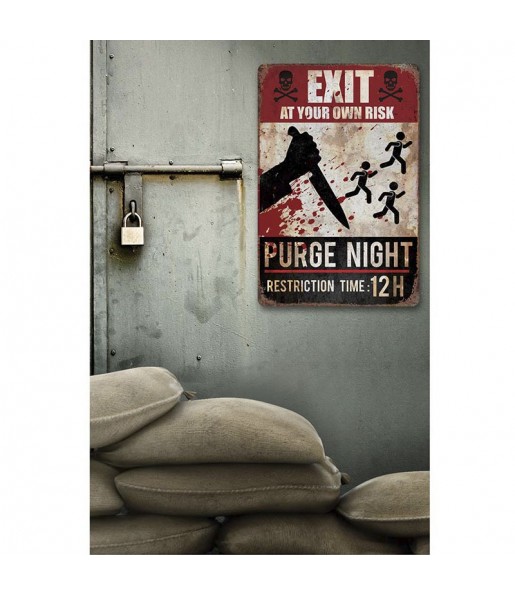 Poster di Purge Night Danger per Halloween