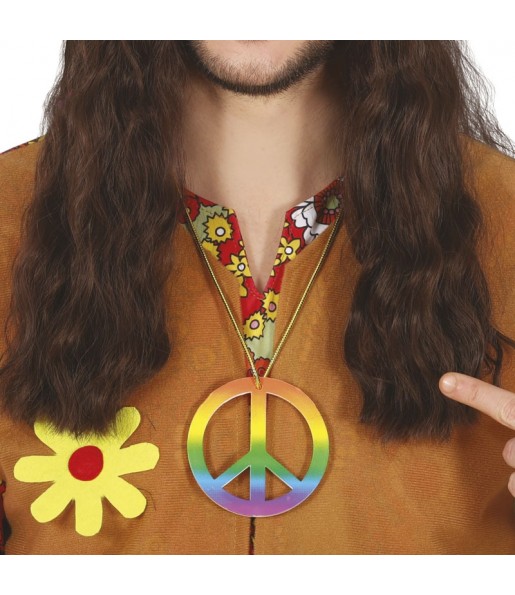 Ciondolo Hippie multicolore per completare il costume