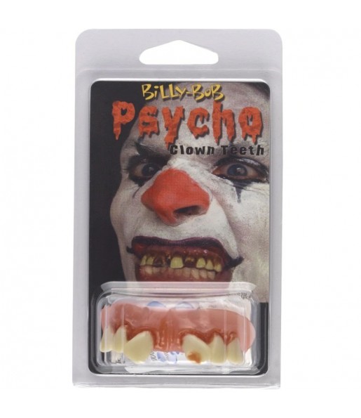 Denti da clown psicopatici