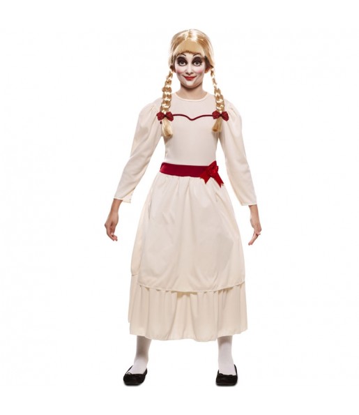 Vestito Annabelle Halloween bambine per una festa ad Halloween