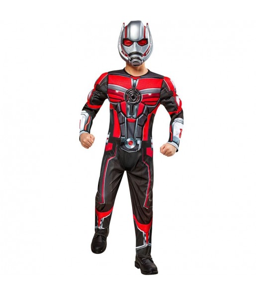 Costume da Ant-Man supereroe deluxe per bambino