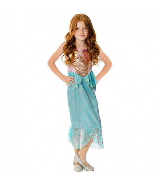 Costume da Ariel sirenetta per bambina