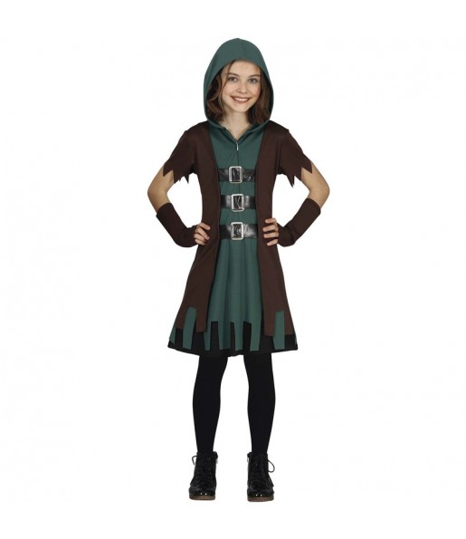 Costume da Robin Hood per bambina