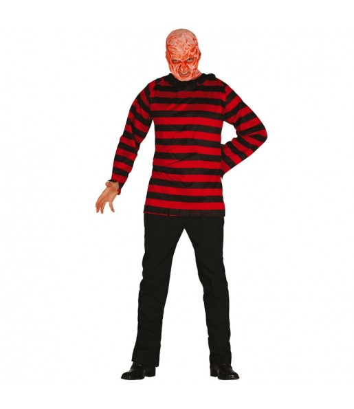 Travestimento Assassino Freddy adulti per una serata in maschera