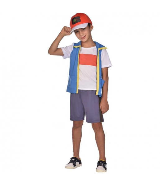 Costume da Ash Ketchum Pokémon per bambini