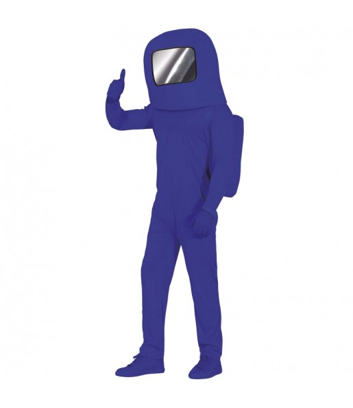Costume da Astronauta Among us blu per uomo