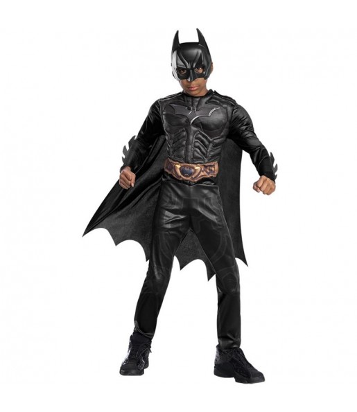 Costume da Batman black line per bambino