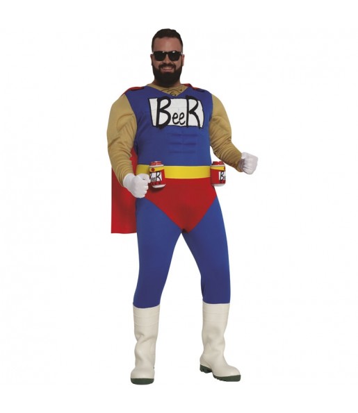 Costume da Supereroe della Birra per uomo 