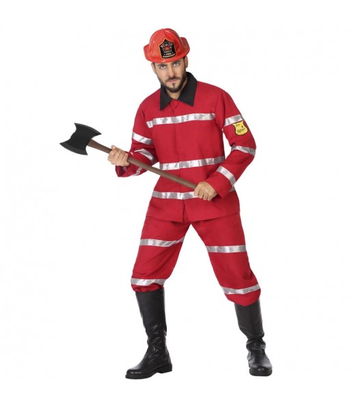 Costume da Pompiere capo per uomo
