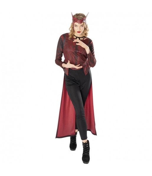 Costume da Scarlet Witch Deluxe per donna
