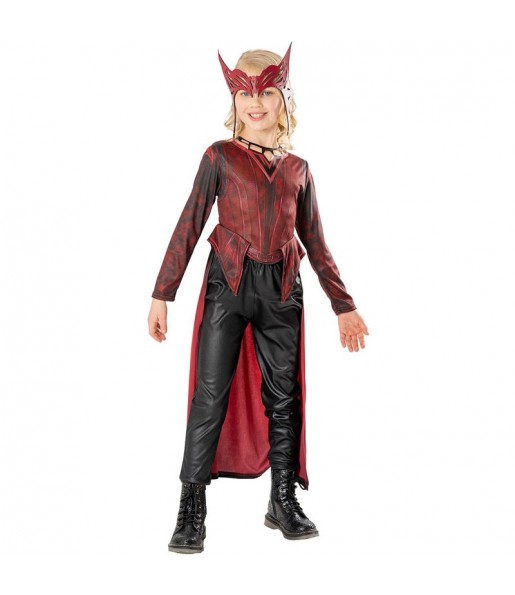 Costume da Scarlet Witch Deluxe per bambina