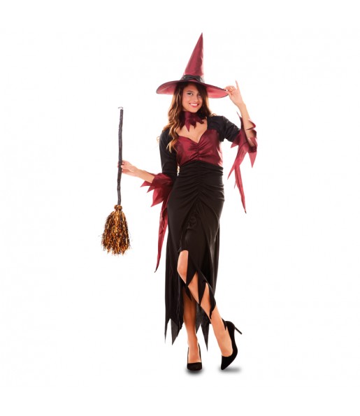 Costume Strega donna per una serata ad Halloween 